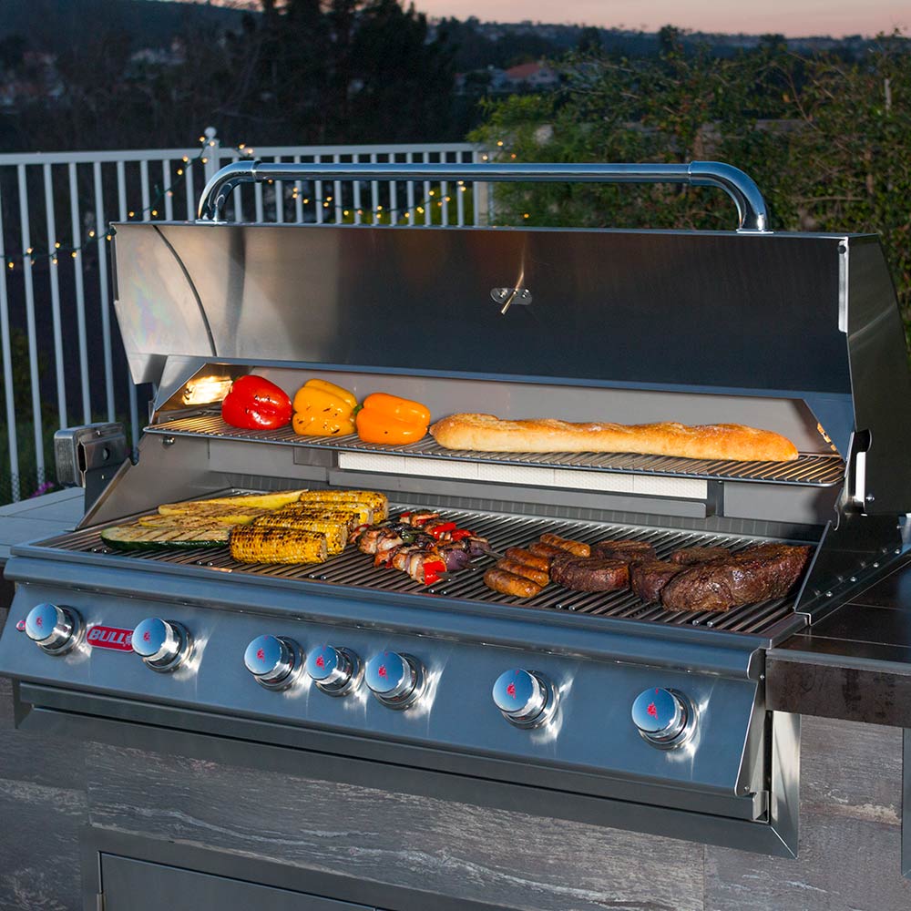 Bull BG-6264x Diablo 46-Inch 6-Burner Built-In Grill