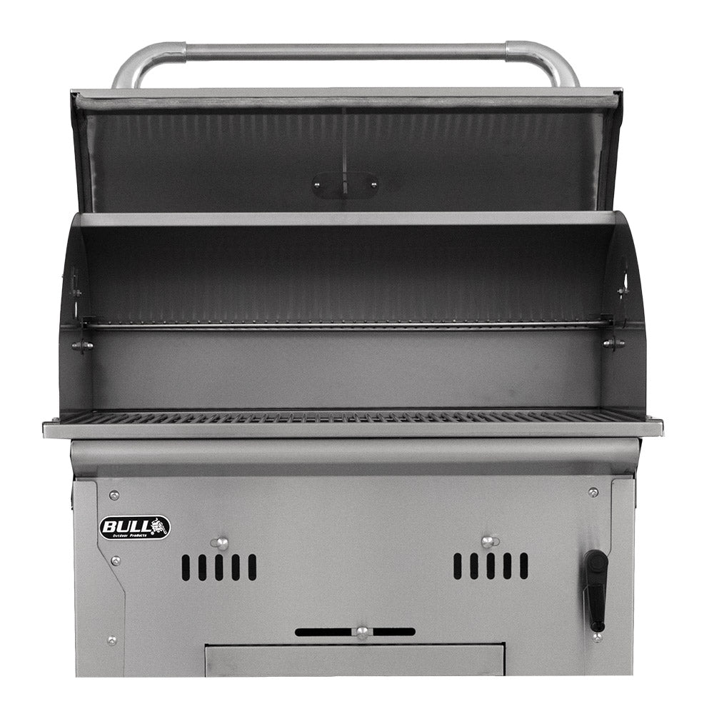 Bull 30-Inch Bison Premium Built-In Charcoal Grill