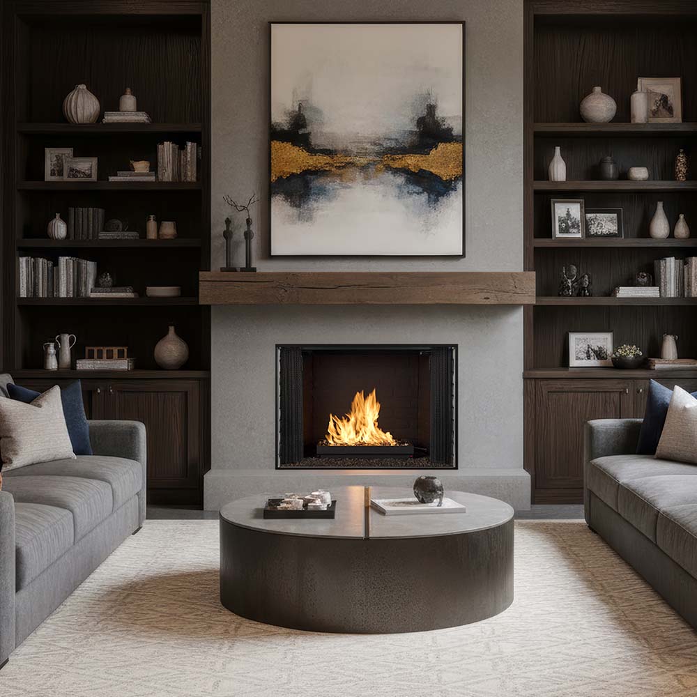 Majestic 50" Biltmore Radiant Wood Burning Fireplace