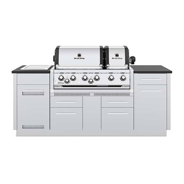 Broil King Imperial S 690i 6-Burner Gas Grill Island - 89784*