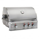 Blaze Professional LUX 34-Inch 3 Burner Gas Grill With Rear Infrared Burner - BLZ-3PRO-LP/NG