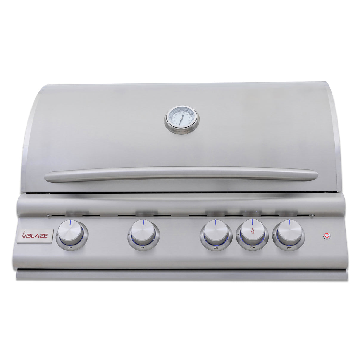 Blaze Premium LTE+ 32-Inch 4-Burner Gas Grill with Rear Burner and Built-in Lighting System- BLZ-4LTE3-LP/NG