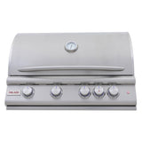 Blaze Premium LTE+ 32-Inch 4-Burner Gas Grill with Rear Burner and Built-in Lighting System- BLZ-4LTE3-LP/NG