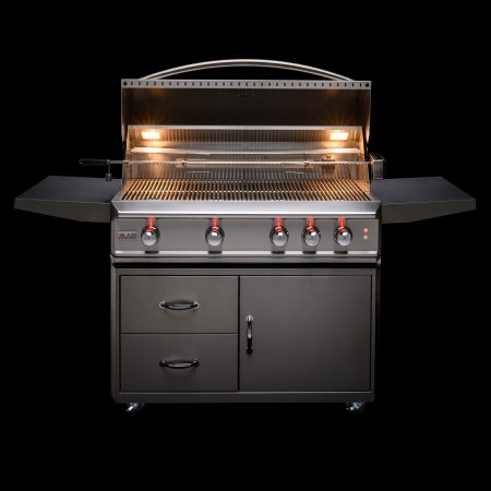 Blaze Professional LUX 44-Inch 4-Burner Gas Grill with Rear Infrared Burner - BLZ-4PRO-LP/NG