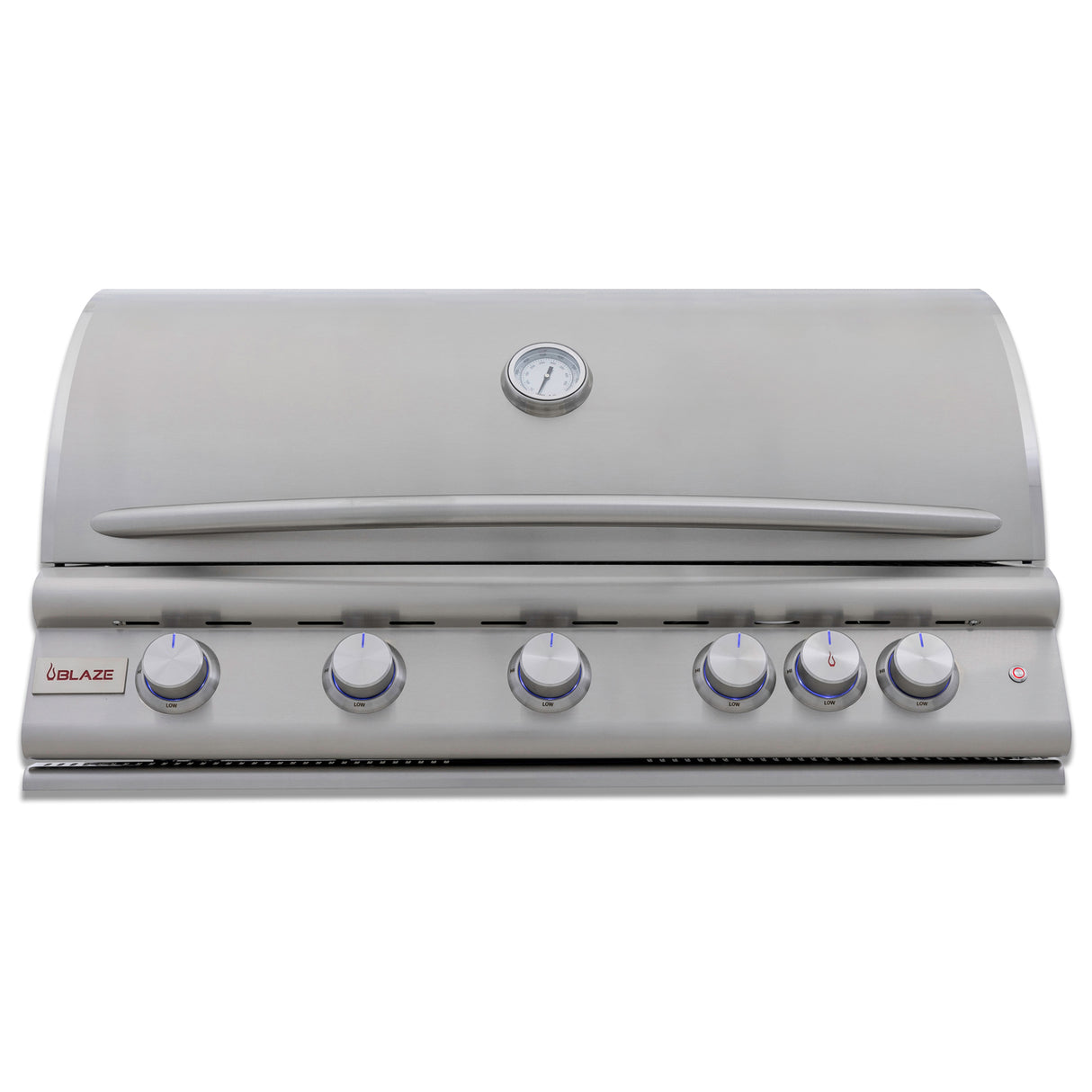 Blaze Premium LTE+ 40-Inch 5-Burner Gas Grill with Rear Burner and Built-in Lighting System - BLZ-5LTE3-LP/NG