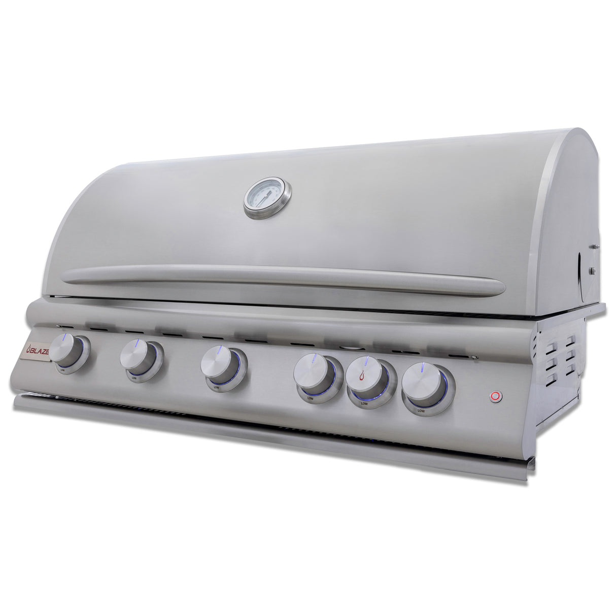 Blaze Premium LTE+ 40-Inch 5-Burner Gas Grill with Rear Burner and Built-in Lighting System - BLZ-5LTE3-LP/NG