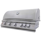Blaze Premium LTE+ 40-Inch 5-Burner Gas Grill with Rear Burner and Built-in Lighting System - BLZ-5LTE3-LP/NG