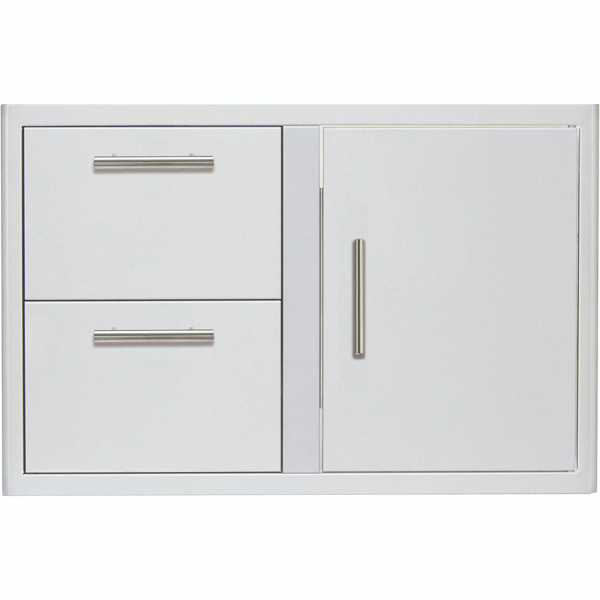Blaze 32-Inch Access Door & Double Drawer Combo - BLZ-DDC-R-LTSC