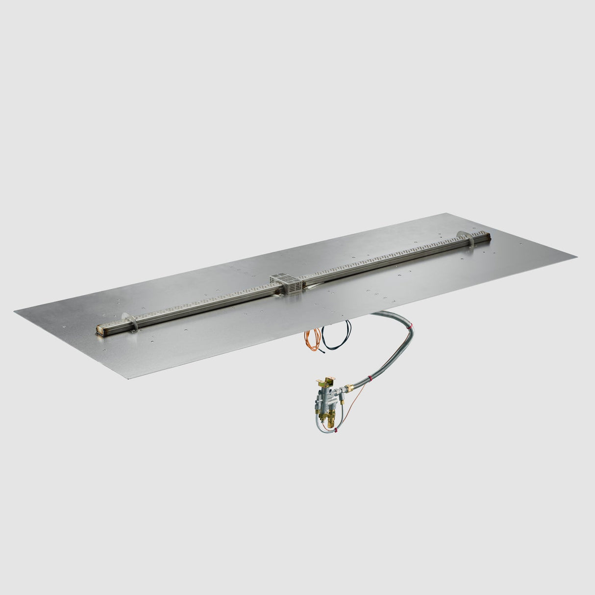 The Outdoor Greatroom Crystal Fire Plus Linear Gas Burner Insert and Plate Kit - BP2424-B