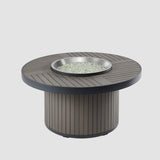 The Outdoor Greatroom Kenwood and Brooks Round Chat Height Fire Pit Table - KW-20-19-K