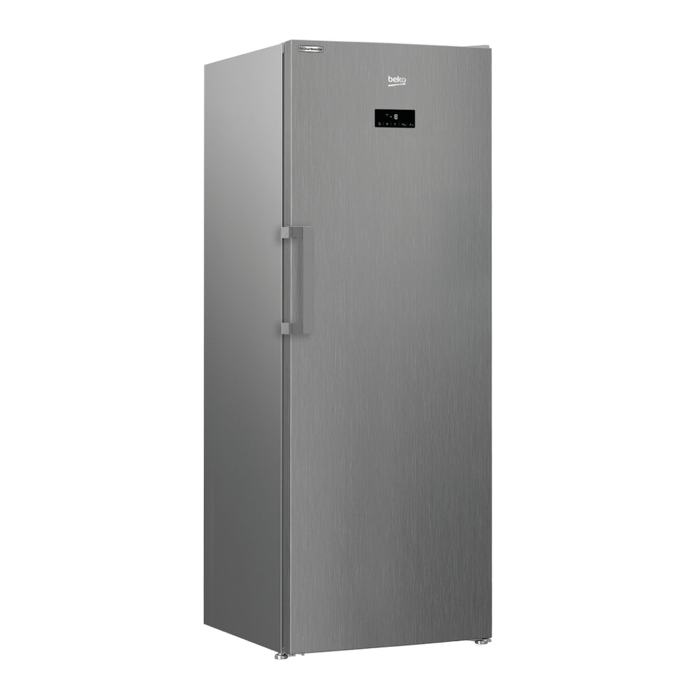 Beko 28" Freestanding Upright Freezer with 13.84 cu. ft. Capacity, Auto Ice Maker, Frost Free, in Fingerprint-free Stainless Steel