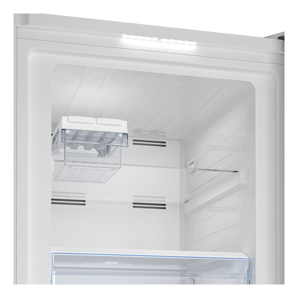 Beko 28" Freestanding Upright Freezer with 13.84 cu. ft. Capacity, Auto Ice Maker, Frost Free, in Fingerprint-free Stainless Steel