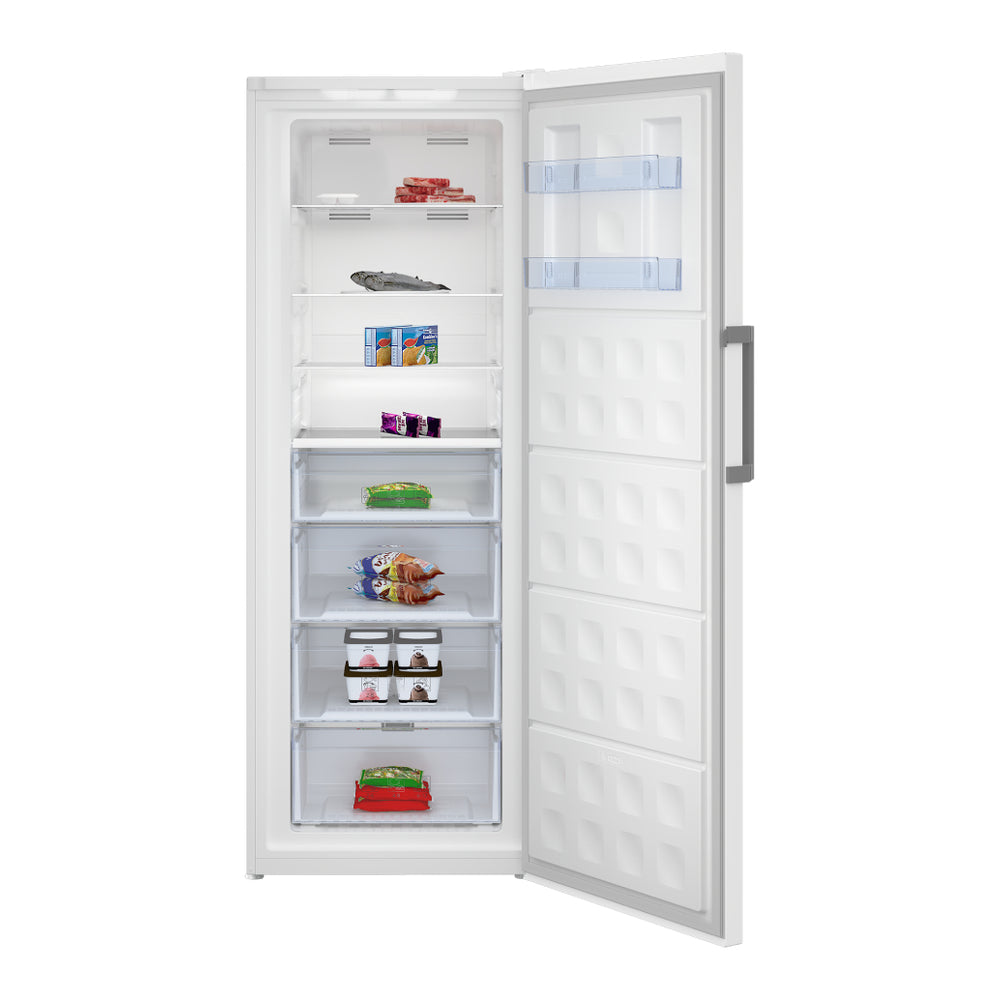 Beko28" Freestanding Upright Freezer with 14.26 cu. ft. Capacity, Quick Freeze, Frost Free, Removable Drawers