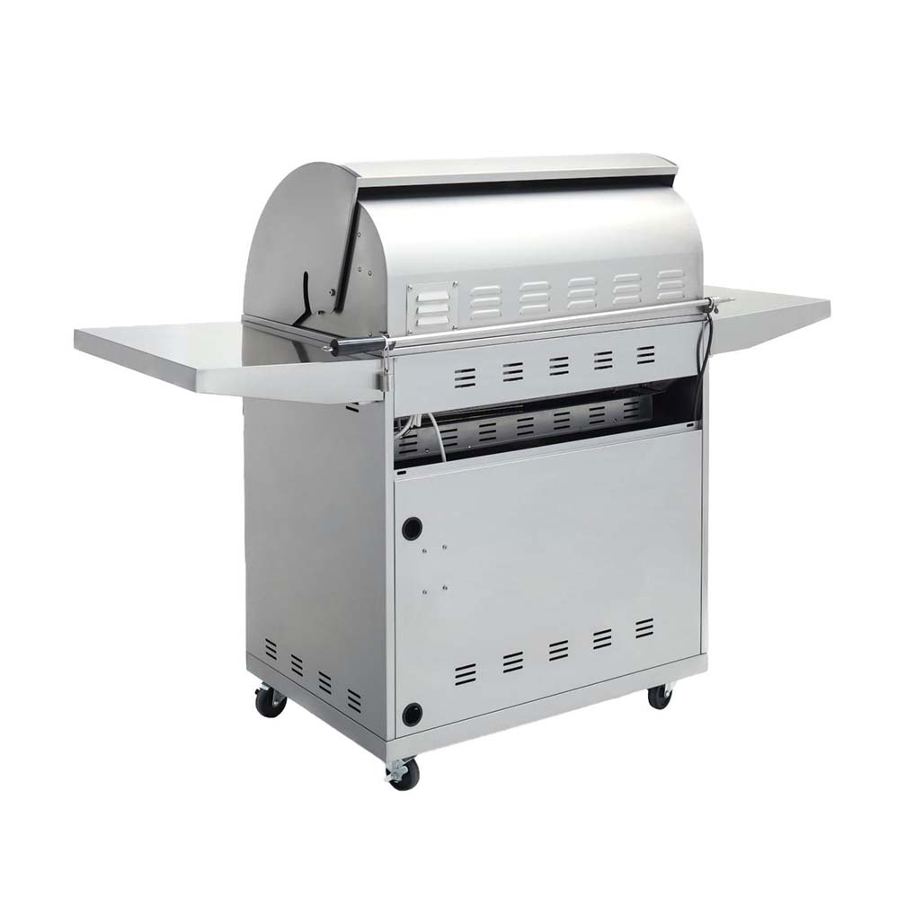 Blaze Professional LUX 34-Inch 3 Burner Gas Grill With Rear Infrared Burner - BLZ-3PRO-LP/NG