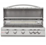 Blaze LTE 40-Inch 5-Burner Gas Grill with Rear Burner and Built-in Lighting System - BLZ-5LTE2-LP/NG
