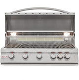 Blaze LTE 40-Inch 5-Burner Gas Grill with Rear Burner and Built-in Lighting System - BLZ-5LTE2-LP/NG
