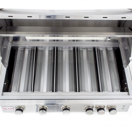Blaze LTE 40-Inch 5-Burner Gas Grill with Rear Burner and Built-in Lighting System - BLZ-5LTE2-LP/NG