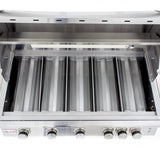 Blaze LTE 40-Inch 5-Burner Gas Grill with Rear Burner and Built-in Lighting System - BLZ-5LTE2-LP/NG