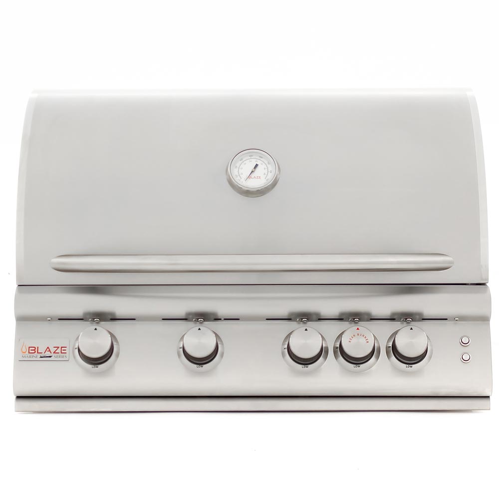 Blaze Premium LTE Marine Grade 316L 4-Burner Gas Grill - BLZ-4LTE2MG-LP/NG