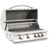 Blaze Premium LTE Marine Grade 316L 4-Burner Gas Grill - BLZ-4LTE2MG-LP/NG