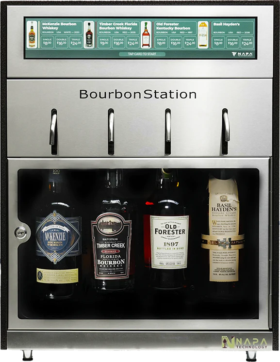 Napa Technology Bourbon Station Dispenser - MX4-Q3BSHC