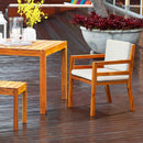 Kannoa Cali Rectangular Dining Table