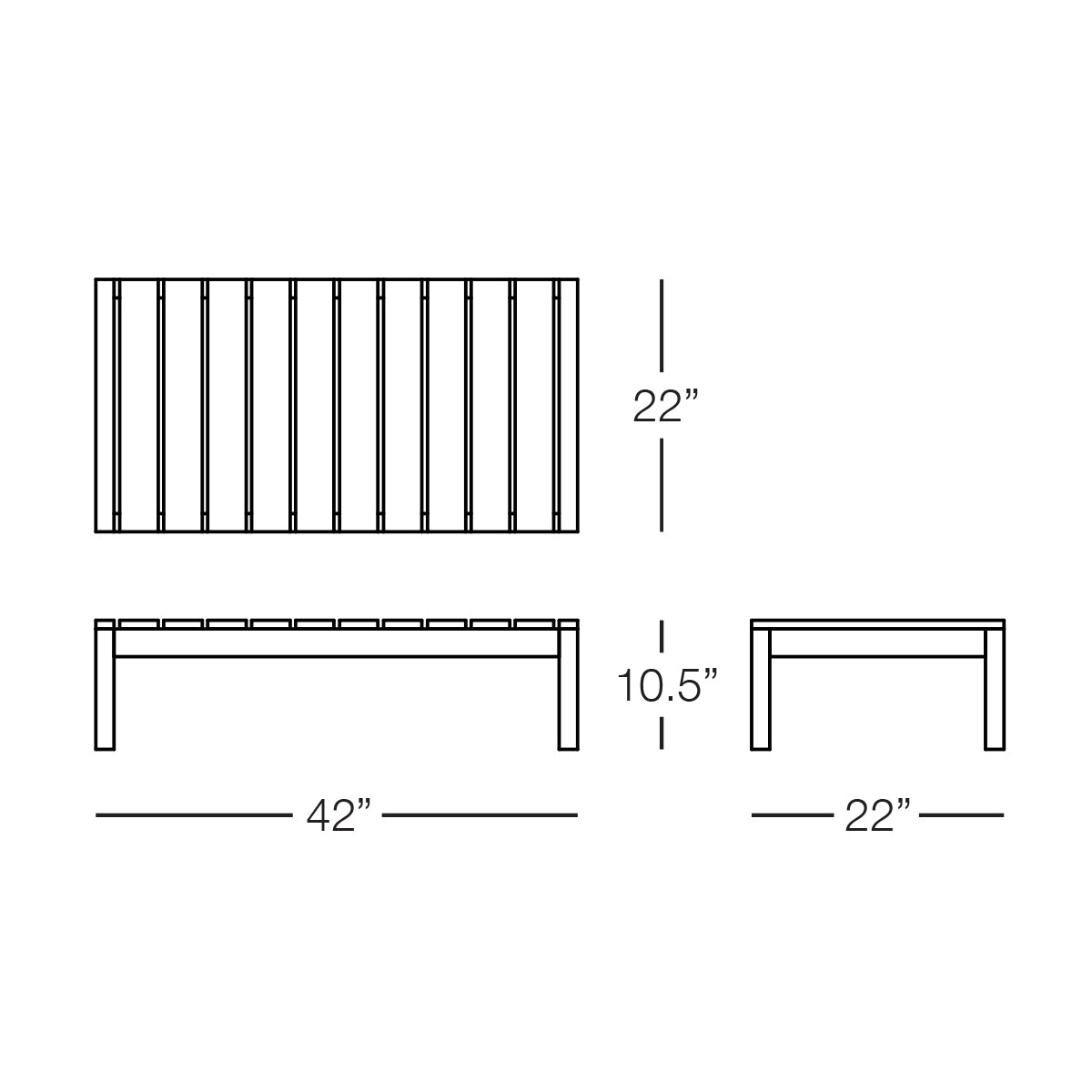 Kannoa Cali Coffee Table