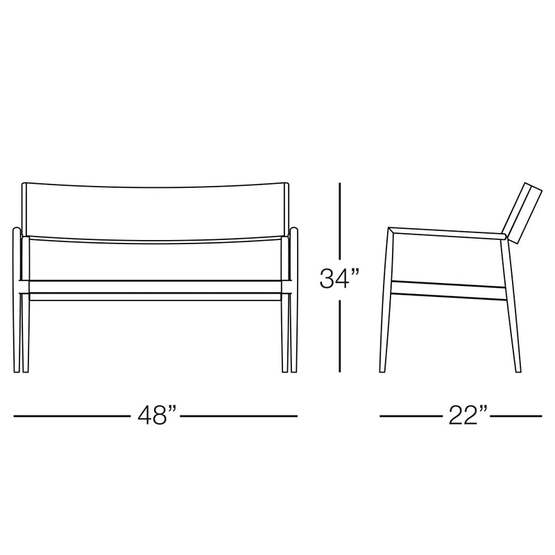 Kannoa Cancun Loveseat