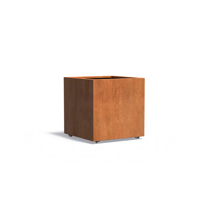 Adezz Carrez Corten Cube with Wheels
