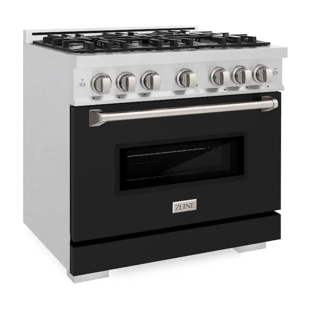 ZLINE 36" Classic Series Dual Fuel Range with 6 Burners, 5.2 cu. ft. Oven Capacity, Convection Cooking and Auto-Reignition