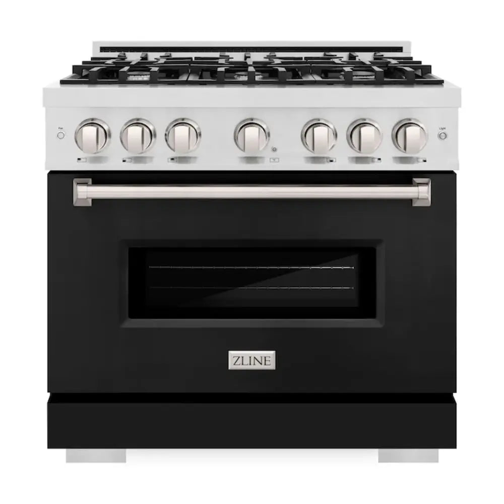 ZLINE 36" Classic Series Dual Fuel Range with 6 Burners, 5.2 cu. ft. Oven Capacity, Convection Cooking and Auto-Reignition