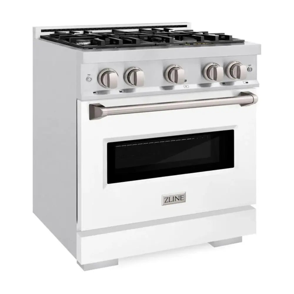 ZLINE 30" Classic Series Dual Fuel Range with 4 Burners, 4.2 cu. ft. Oven Capacity, Convection Cooking and Auto-Reignition