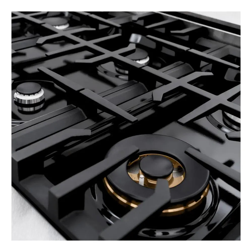 ZLINE 36" Classic Series Dual Fuel Range with 6 Burners, 5.2 cu. ft. Oven Capacity, Convection Cooking and Auto-Reignition