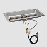 The Outdoor Greatroom Crystal Fire Plus Linear Gas Burner - CFP1224-B