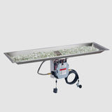 The Outdoor Greatroom Crystal Fire Plus Linear Gas Burner - CFP1224-B