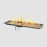 The Outdoor Greatroom Crystal Fire Plus Linear Gas Burner - CFP1224-B