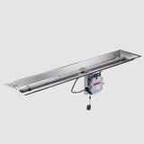 The Outdoor Greatroom Crystal Fire Plus Linear Gas Burner - CFP1224-B