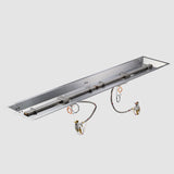 The Outdoor Greatroom Crystal Fire Plus Linear Gas Burner - CFP1224-B