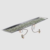 The Outdoor Greatroom Crystal Fire Plus Linear Gas Burner - CFP1224-B