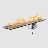 The Outdoor Greatroom Crystal Fire Plus Linear Gas Burner - CFP1224-B