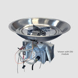 The Outdoor Greatroom Crystal Fire Plus Round Gas Burner - CFP20-K