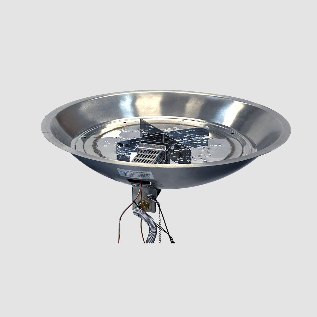The Outdoor Greatroom Crystal Fire Plus Round Gas Burner - CFP20-K