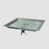 The Outdoor Greatroom Crystal 24" Fire Plus Square Gas Burner - CFP2424-K