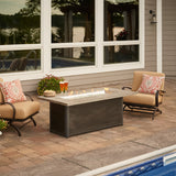 The Outdoor Greatroom Cedar 61" Ridge Linear Gas Fire Pit Table - CR-1242-K