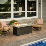 The Outdoor Greatroom Cedar 61" Ridge Linear Gas Fire Pit Table - CR-1242-K