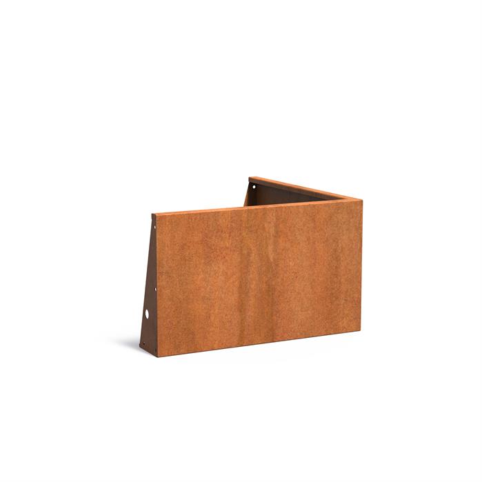 Adezz Corten Retaining Wall 600 Straight & corners