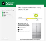 SKS 48-inch Built-in French Door Refrigerator – SKSFD4826P