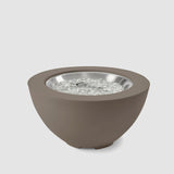 The Outdoor Greatroom Cove 54" Concrete Bowl Gas Fire Pit - CVB-54NG