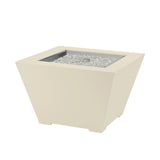 The Outdoor Greatroom Cove 37" Concrete Trapezoid Gas Fire Pit - CV-2424