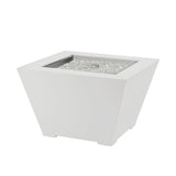 The Outdoor Greatroom Cove 37" Concrete Trapezoid Gas Fire Pit - CV-2424